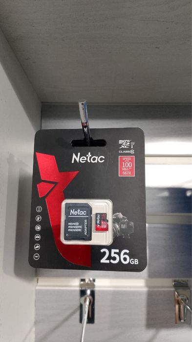 Карта памяти Micro SD Netac P500 Extreme Pro 256 GB