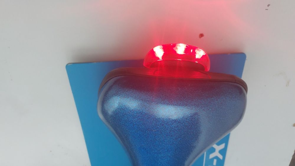 Sa bicicleta cu led.