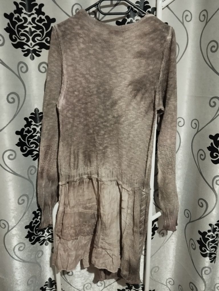 Elisa Cavaletti Club Italy rochie tunică cardigan vintage lână