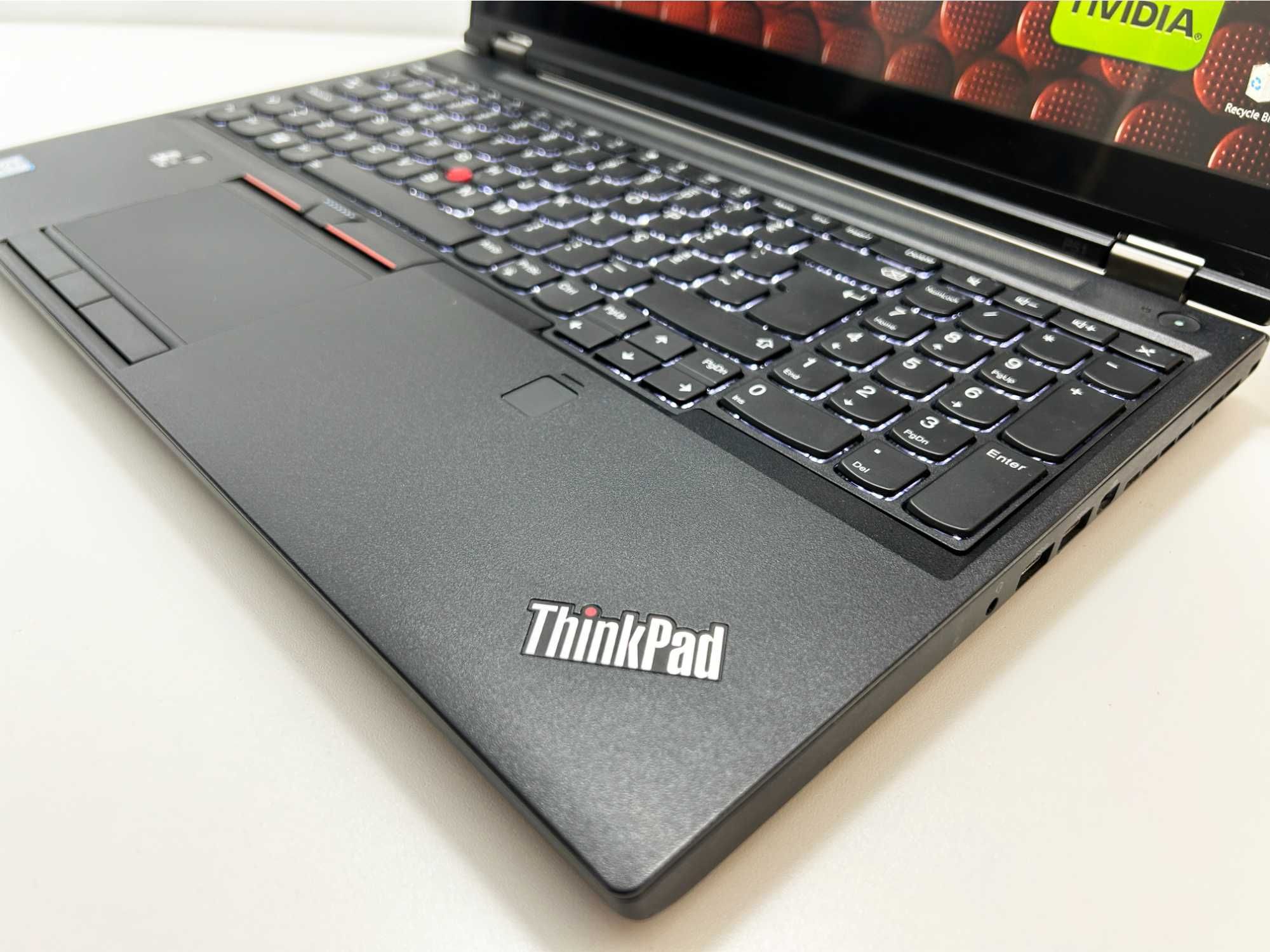 Laptop Lenovo P51 workstation i7 touch nvidia Quadro 64 GB RAM LIKENEW