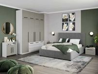 Set Mobila Dormitor Casmir / Alb Soares C25