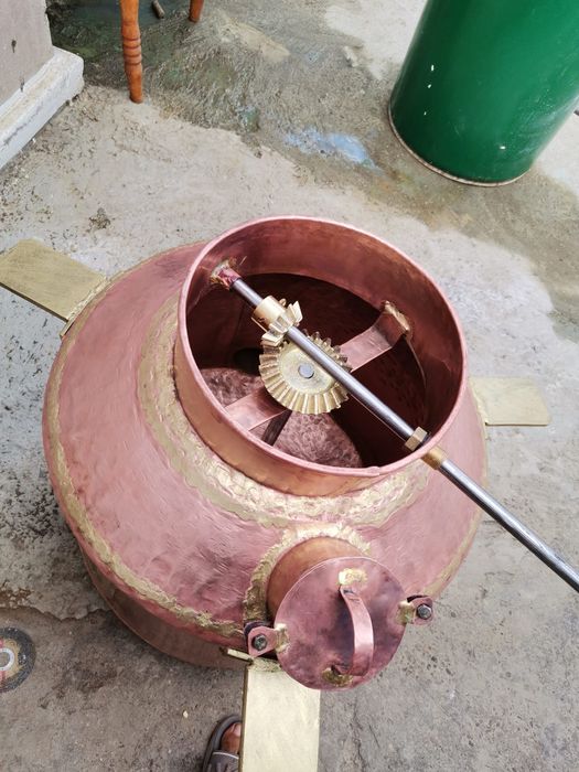 Vand cazane de tuica din cupru alimentar capacitate de 120l