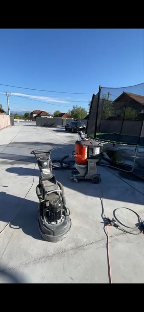 Servicii slefuit beton / pardoseli fara praf/indepartare adeziv/lipici