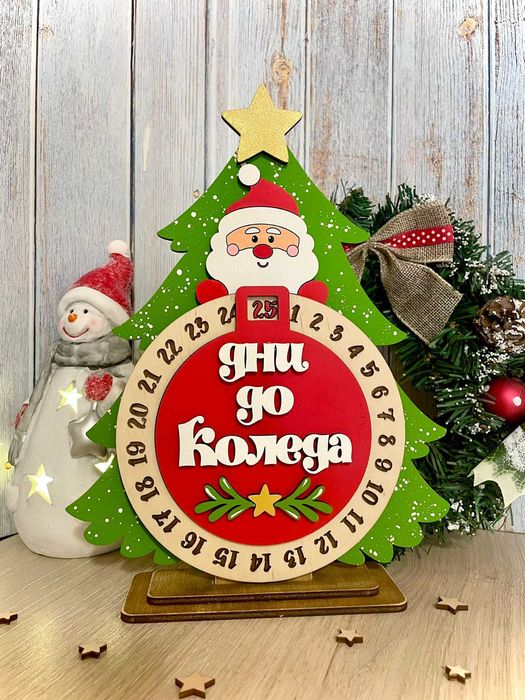 Дървени коледни декорации за дома – орнаменти и персонализирана украса