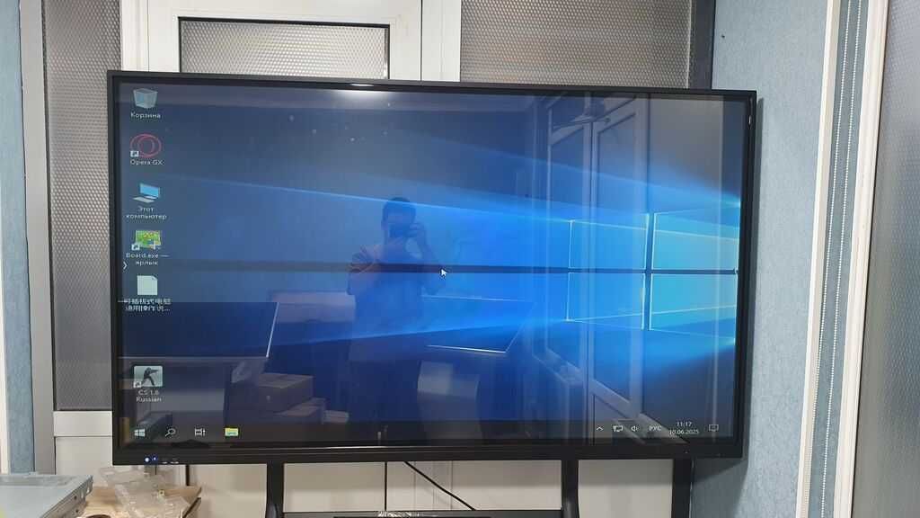 Интерактивный панель 65"/75" 4K с OPS, Android/Windows