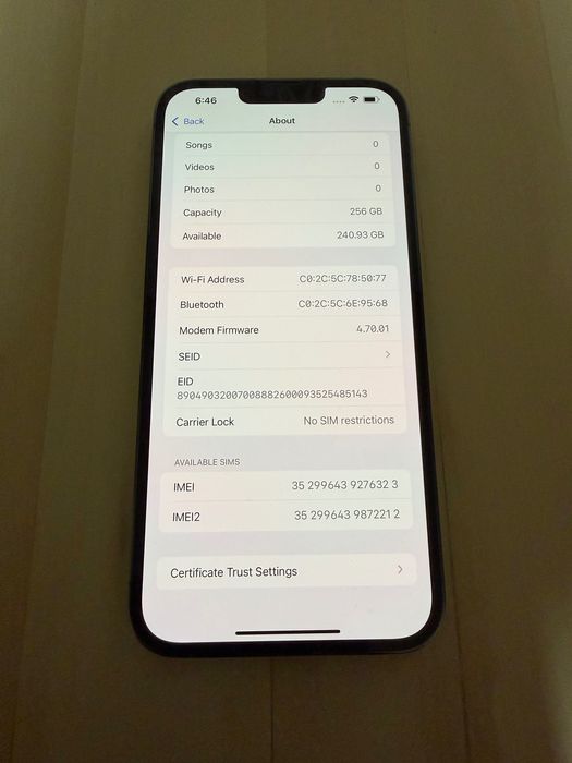 iPhone 13 Pro Max 256Gb