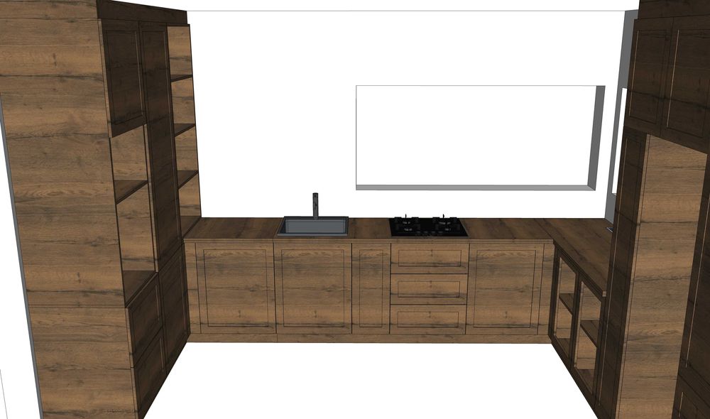 Proiectant mobilier Sketchup | Schite 3D & fișiere necesare producție