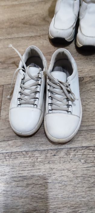 Кросовки кожаные