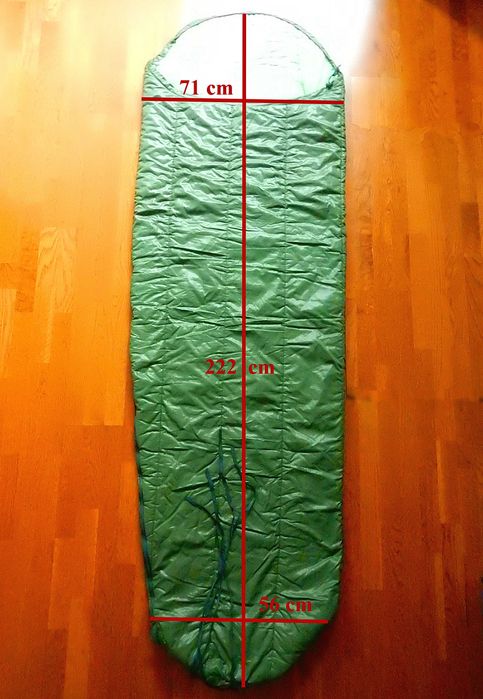 Sac de dormit tip “mumie”, fabricat in Germania. impecabil, ca nou.