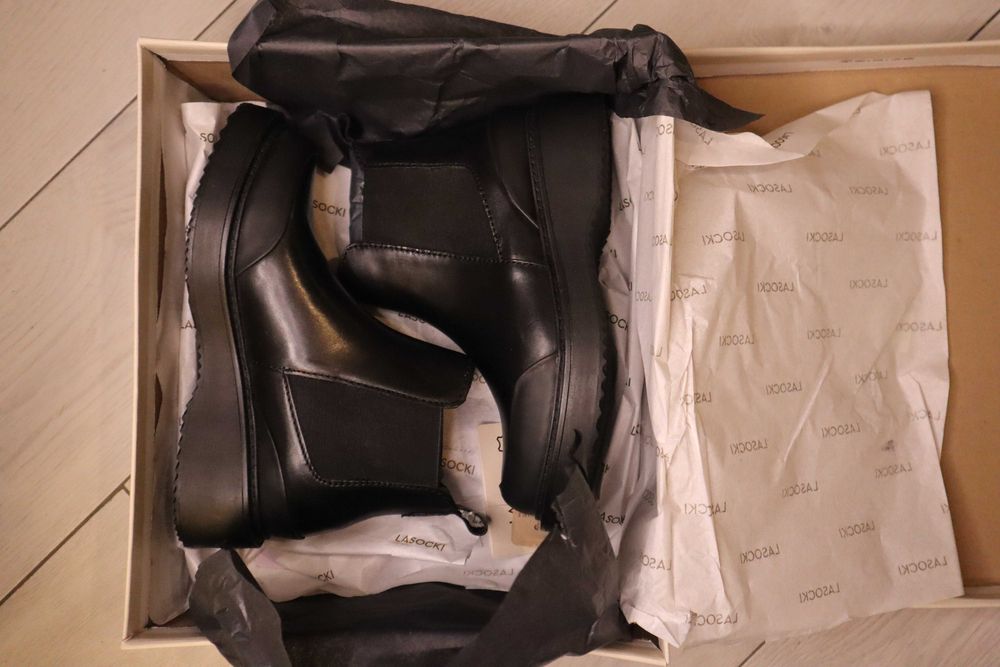 Botine Lasocki piele naturala 36