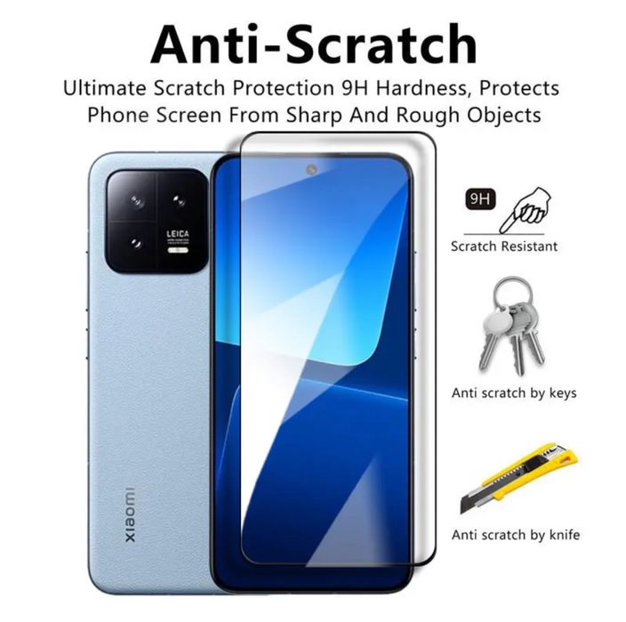 Folie sticla 20D Full Glue pentru Xiaomi 13T / 13T Pro / Redmi 13c 4G