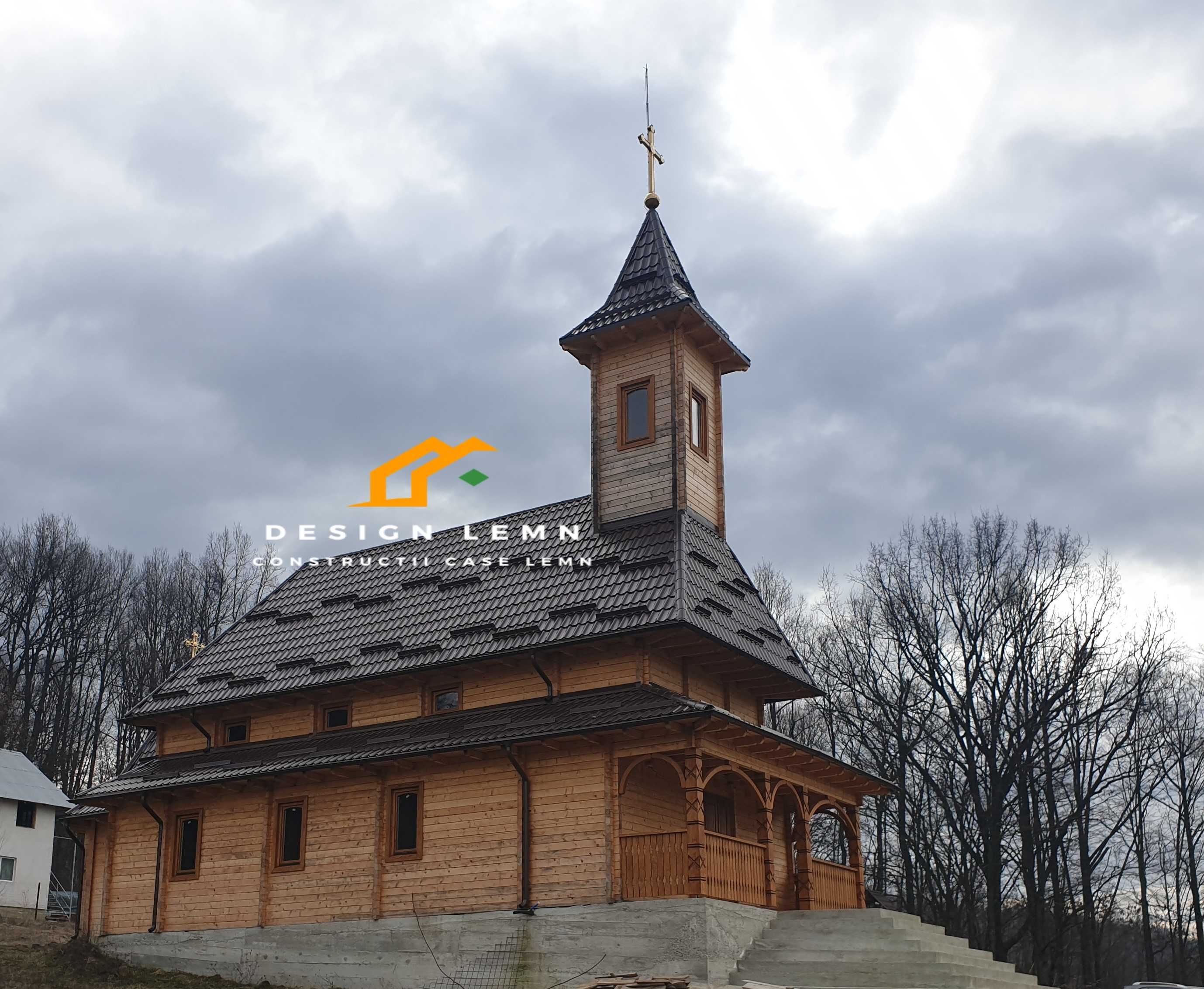 Biserica din lemn de brad Scundu