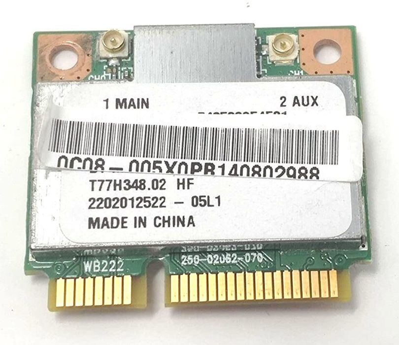 Placa retea WIFI Mini PCI-E Atheros AR5B22 a/b/g/n Dual-band