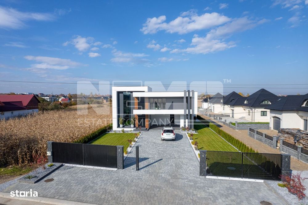 Vilă de lux inteligentă | 4 dormitoare |3 băi|1080 mp teren| Rădăuți