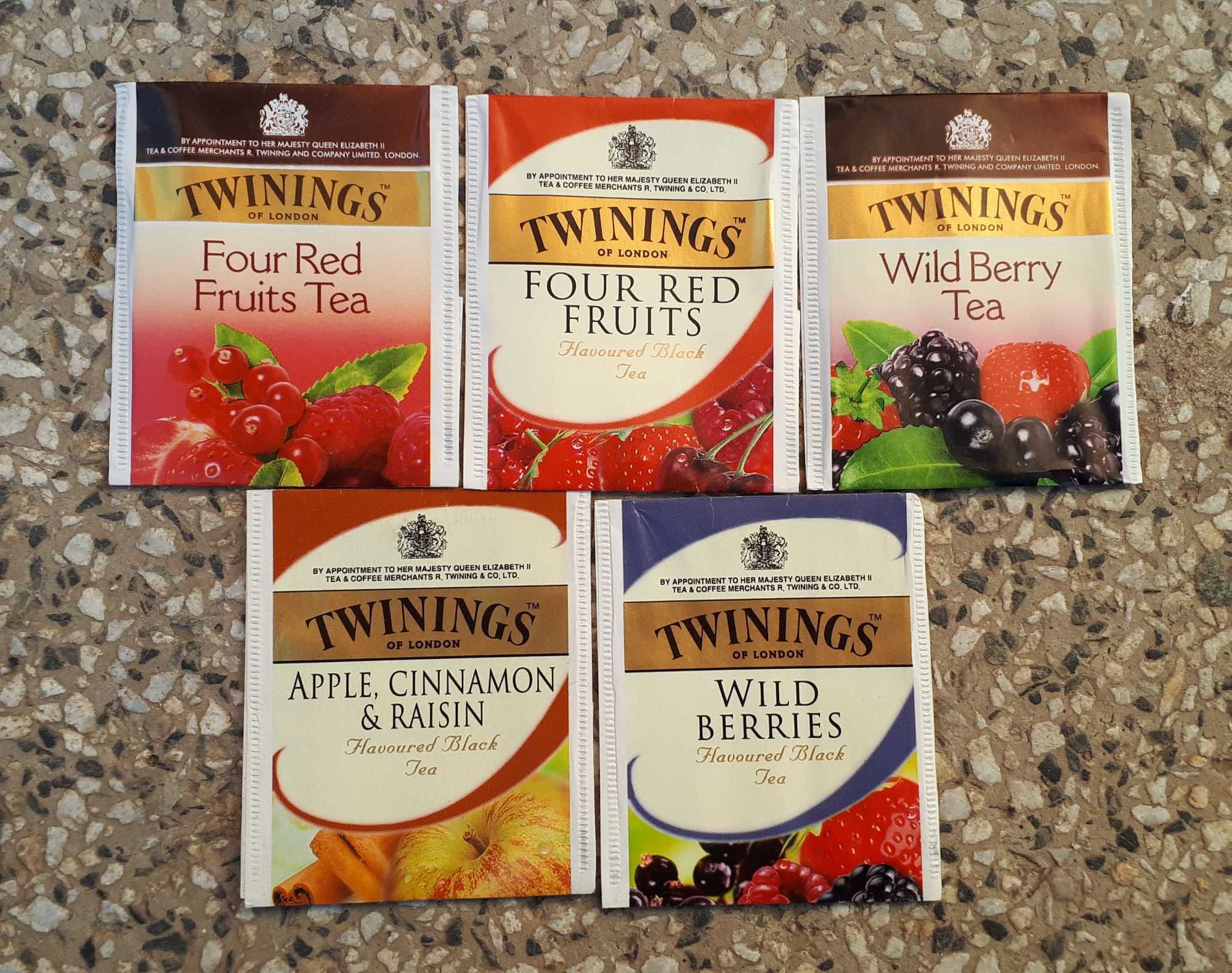 Пакетчета от чай Twinings, Pickwick и Биопрограма (за колекционери)