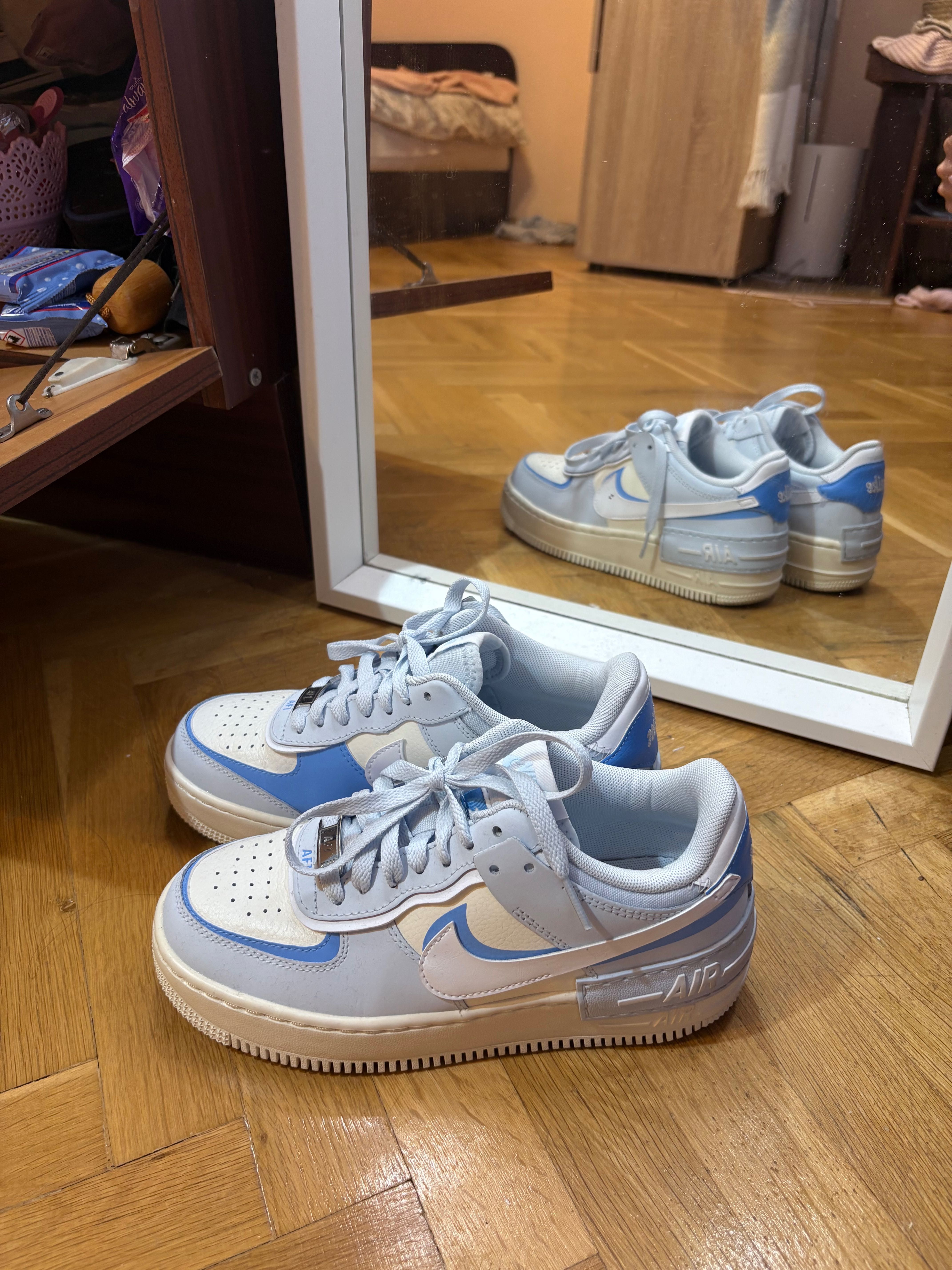 Nike Air Force 1 Shadow Blue 36.5