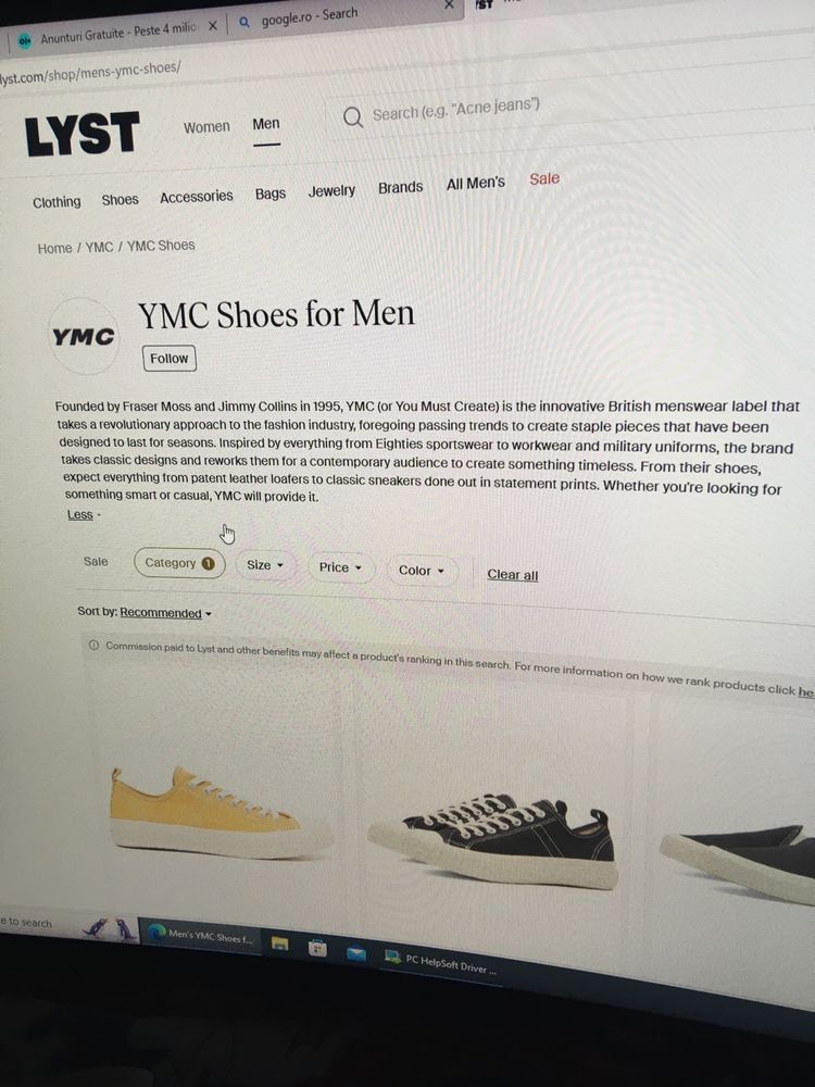 Pantofi sport brand YMC