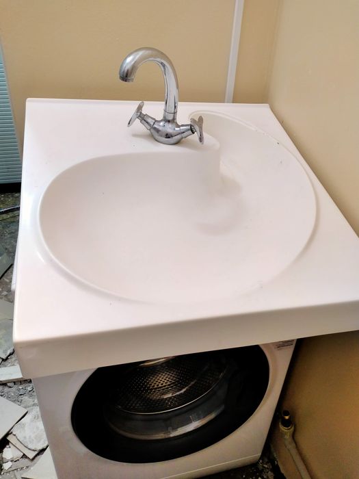 Раковина-капелька б/у