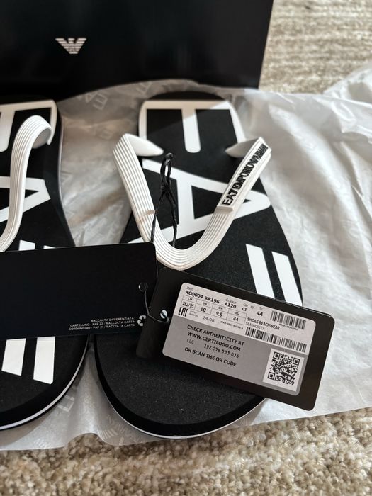 papuci emporio armani