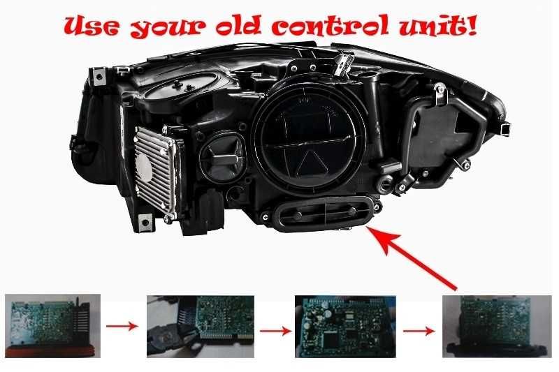 Пълни LED фарове Angel Eyes за BMW Серия 5 F10 F11 LCI 2014-2017  А294