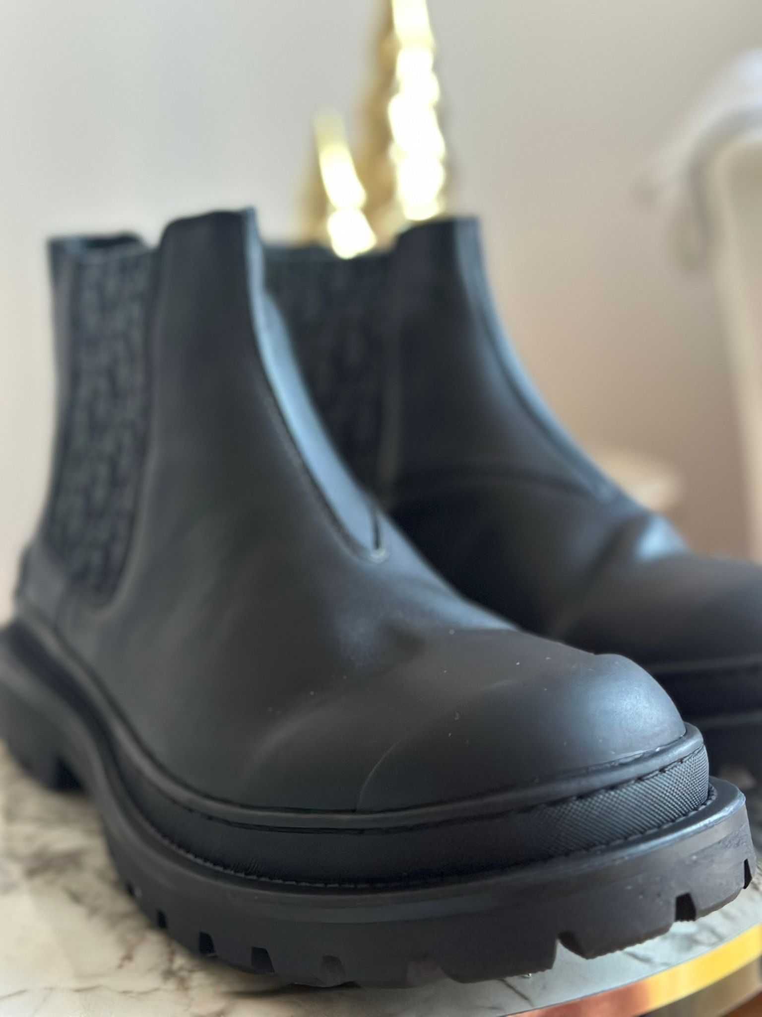 Мъжки боти DIOR 44 номер - естествена телешка кожа