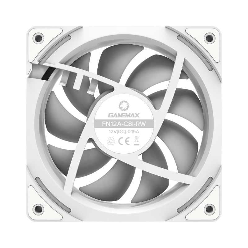 [НОВЫЕ] Кулеры GameMax KF300R White (реверсивные, 3 кулера ARGB)