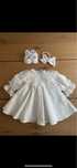 Rochie botez alba