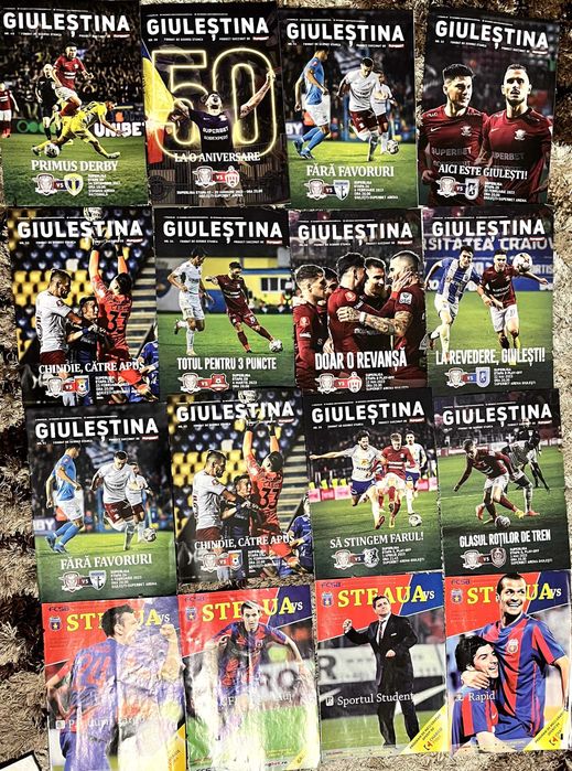Lot bilete programe Rapid, Steaua, Revista LPF, Chindia Targoviste