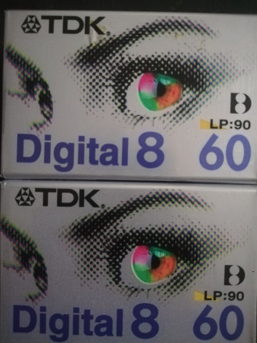 Casete vido TDK digital 8,  80 le bucata