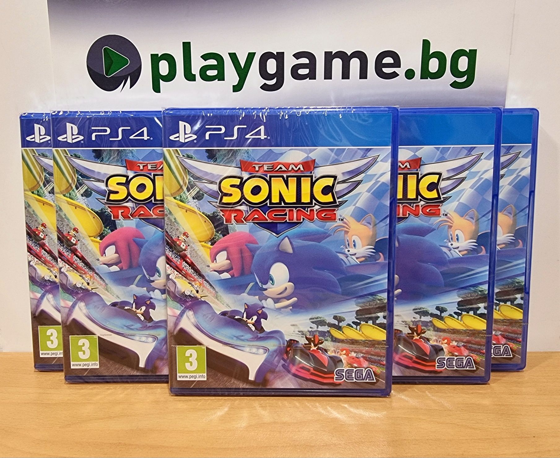 Чисто нова игра Team Sonic Racing за PS4