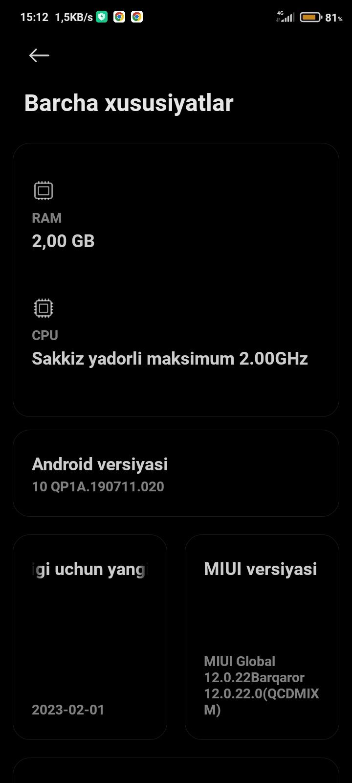 Xiaomi Redmi 9a 32/2GB