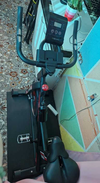 Bicicleta Spinning Techfit SBK 1500N+Covor protectie din cauciuc