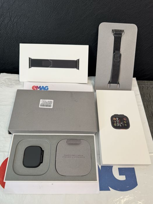 КАТО НОВ 49mm Apple watch Ultra 2 Гаранция EMAG 2026г. Black
