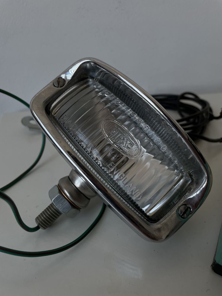 Lampa Marșarier Wipac Anglia Vintage Anii 1960 Cutie Originala