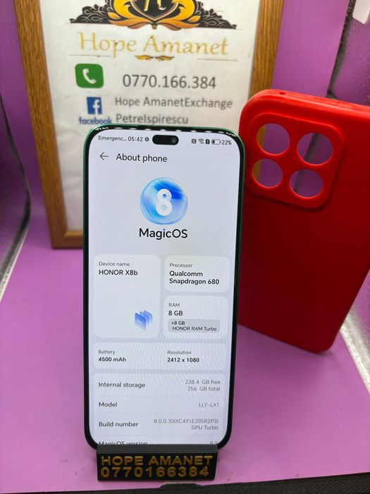 HOPE AMANET P2-Honor x8b 256 GB/8 RAM