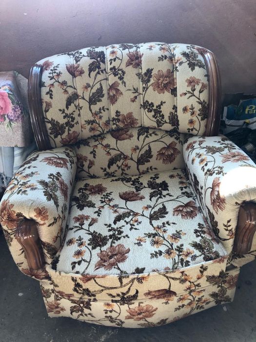 OFERTA, Set canapea fixă + 2 fotolii