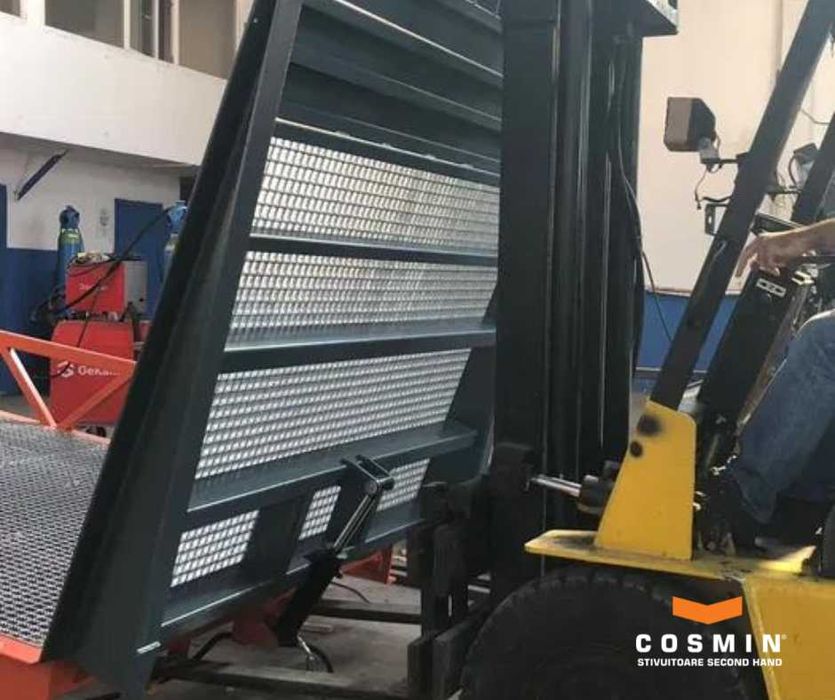 Rampă mobilă hidraulică încărcare descărcare TIR