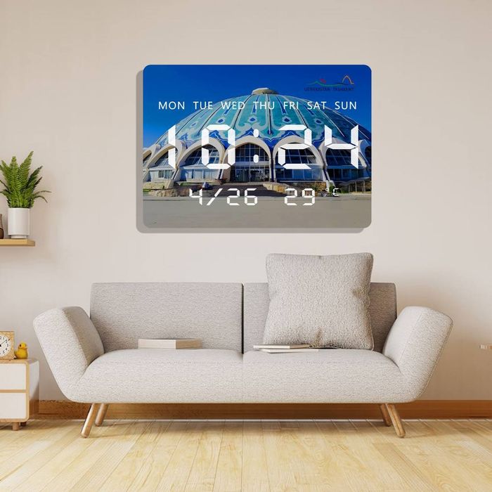 Электронный часы Uzbekistan