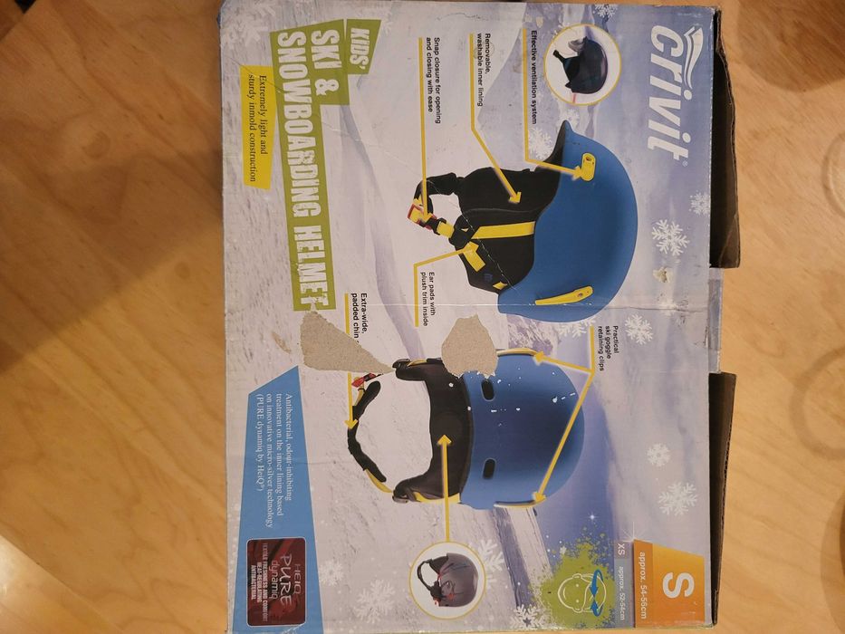 Casca de schi si snowboard pentru copii