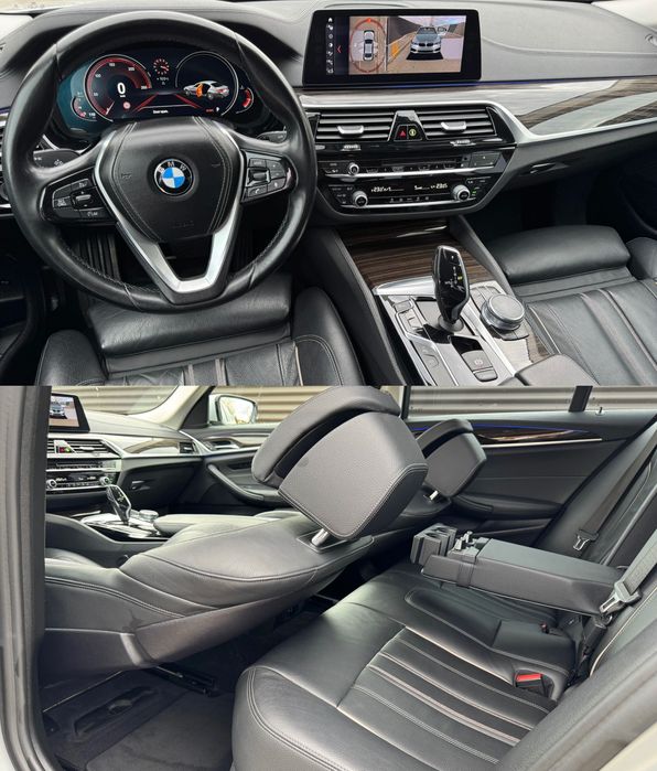 BMW 520D~Interior Confort~Seria7~Ceasuri Plasma~Camere360~KM Reali