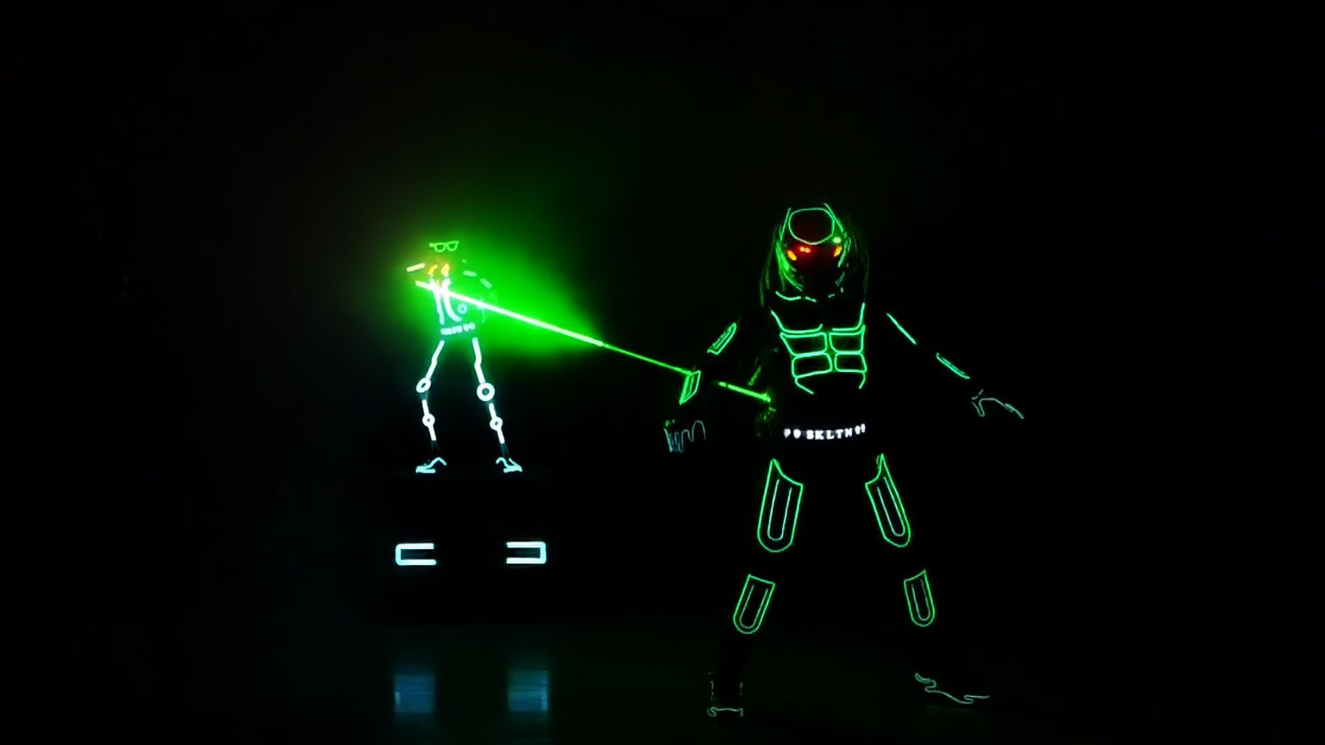 Laser show lazer shou
