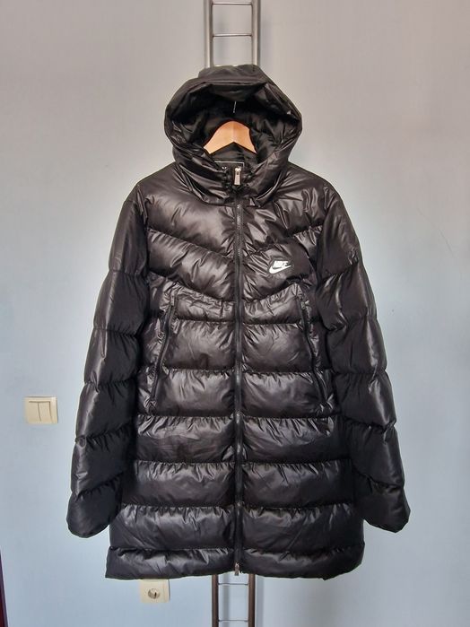 Страхотно мъжко дълго зимно яке NIKE размер S M L XL 2XL