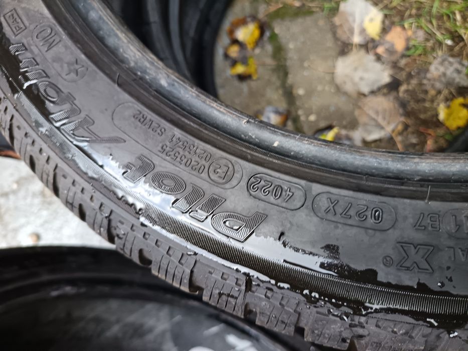 Anvelope MS iarna 245 45 18 Michelin 2022 și 2023 6-7mm