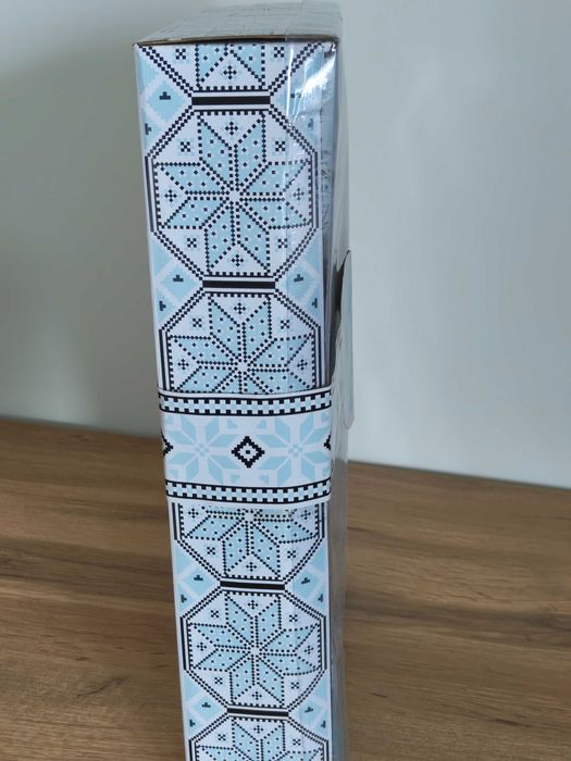 Set 6x ceașcă cafea/ceai cu 6x farfurioară cu motiv tradițional