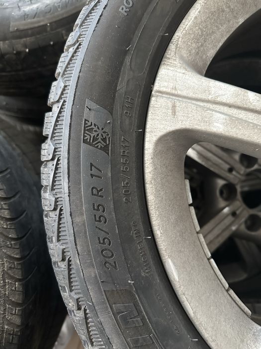 Jante Mercedes+ Anvelope iarna 205/55/R17
