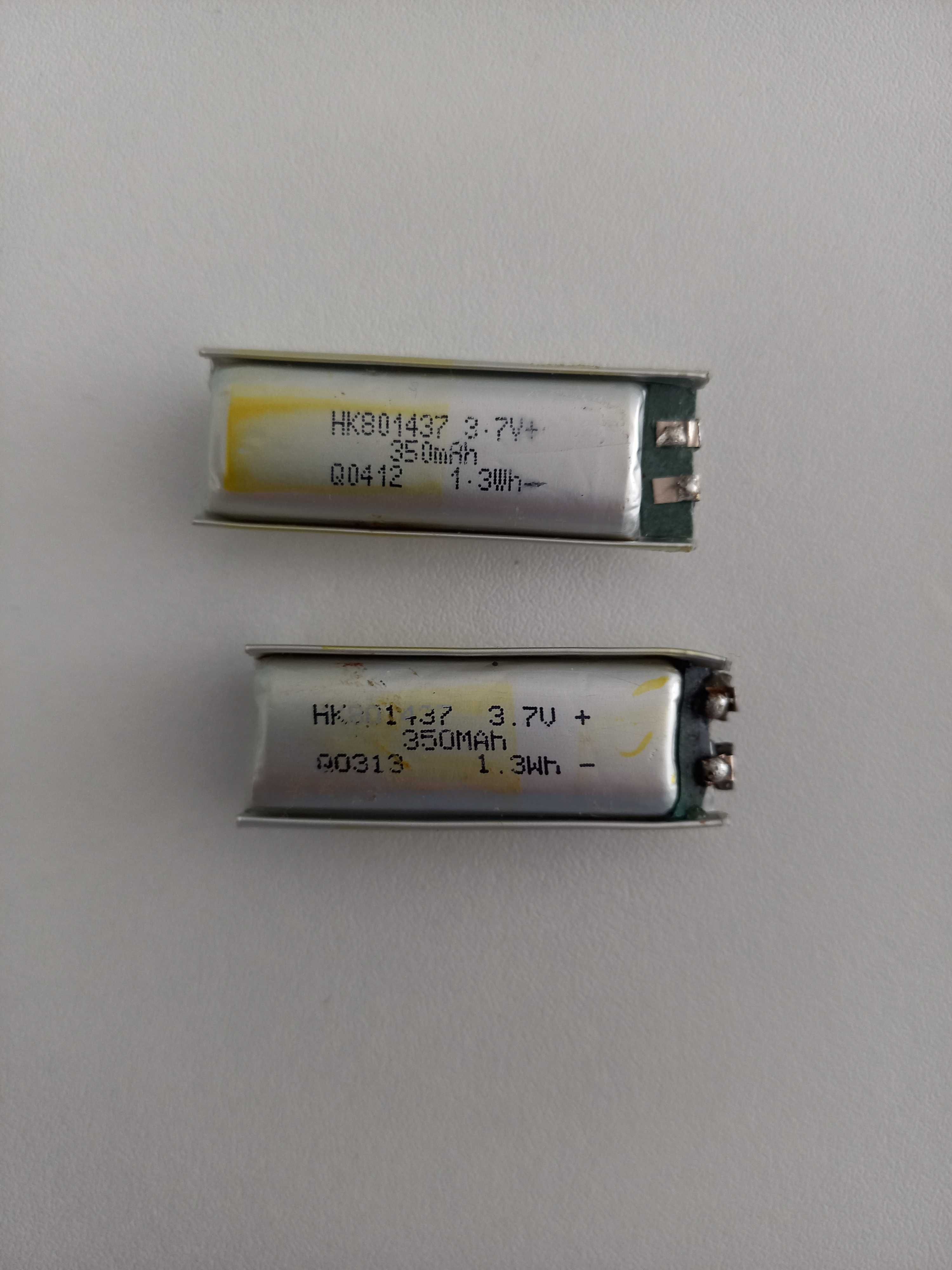 3.7V 350mAh 801437 и 280mAh 501447 Li-Ion батерия -дрон ел цигари и др