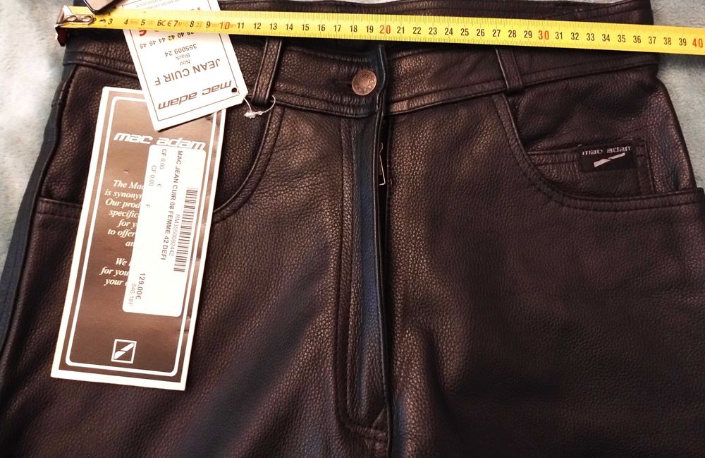 Pantaloni piele motocicletă sau timp liber Mac Adam femei 42 nou