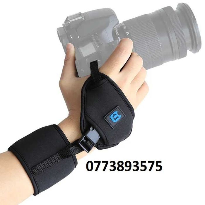 Prindere incheietura mana decompresie oboseala aparat foto DSLR