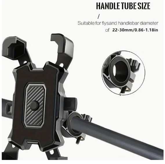 Suport telefon pentru atv-uri, motociclete, biciclete, rotire 360°