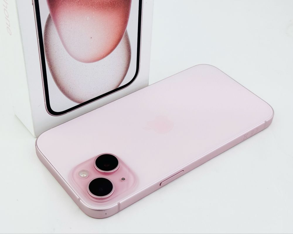 Apple iPhone 15 128GB Pink Перфектен! Гаранция!